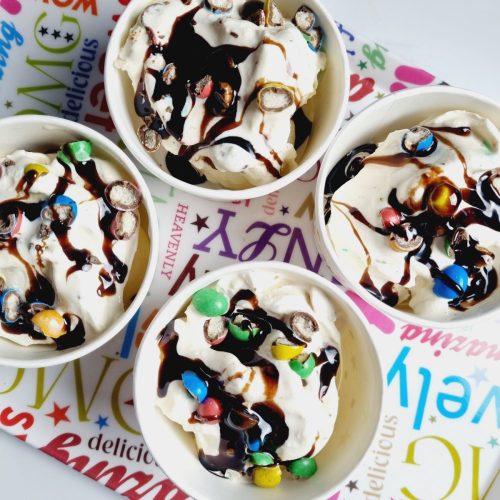 McFlurry maison au m&m's