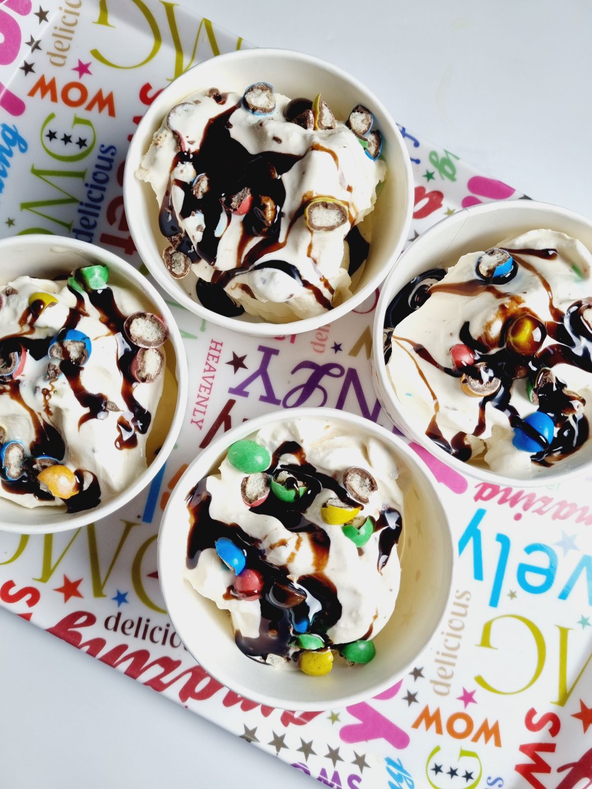 McFlurry maison au m&m's