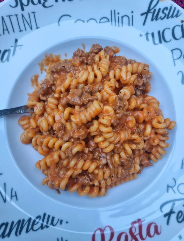 Ground beef pasta