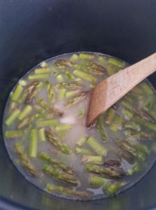 Risotto aux asperges au cookeo