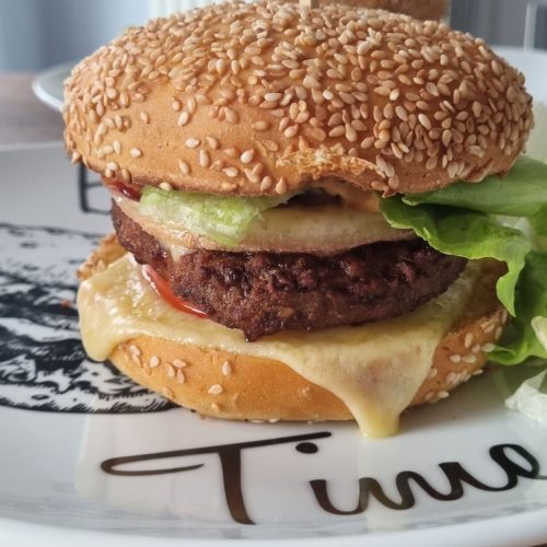 Cheeseburger maison