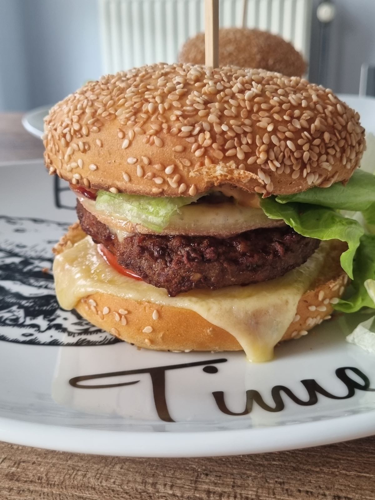 Cheeseburger maison