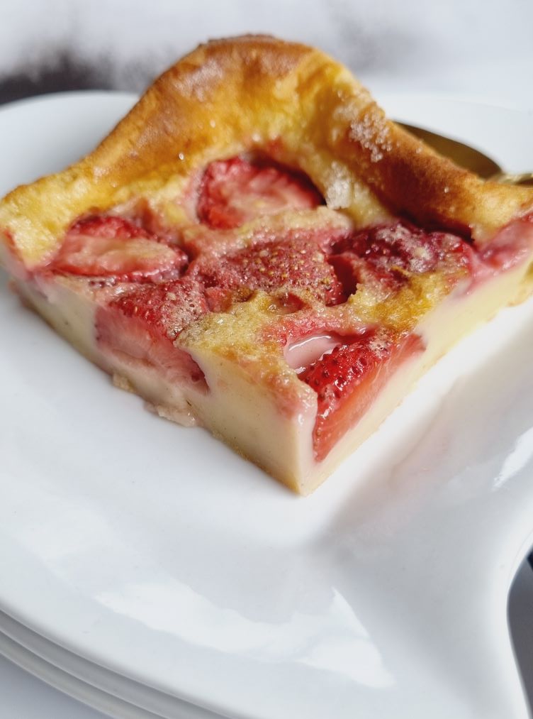 Clafoutis à la fraise