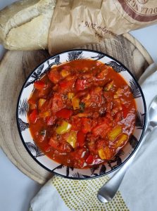 Taktouka, salade marocaine