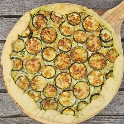 Quiche aux courgettes