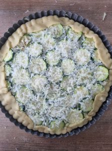 Tarte aux courgettes italienne