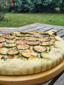 Tarte aux courgettes