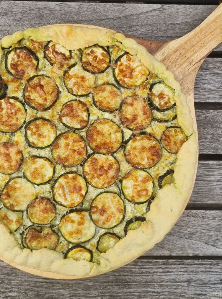 Tarte aux courgettes