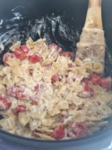 One pot pasta Boursin au Cookeo