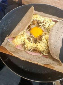 Plier l galette bretonne