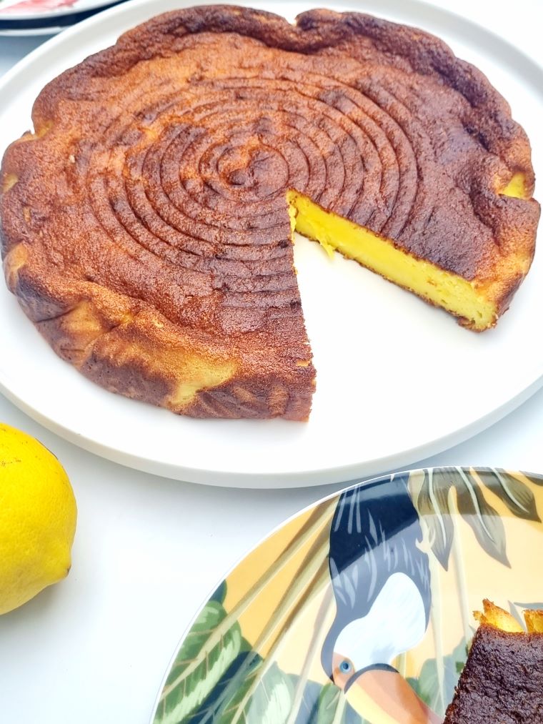 Gâteau au citron et fromage blanc