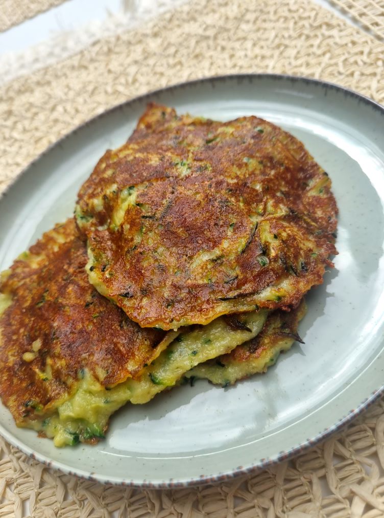 Pancakes aux courgettes