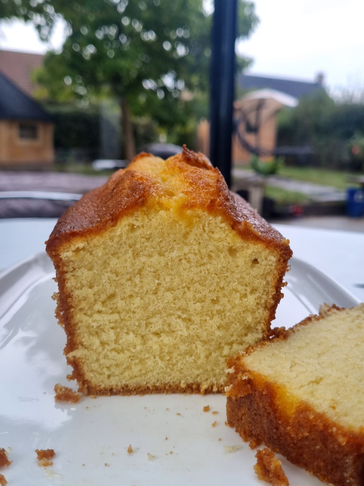 Cake au fruit de la passion - Recette dessert sans laitages - Un déjeuner  de soleil