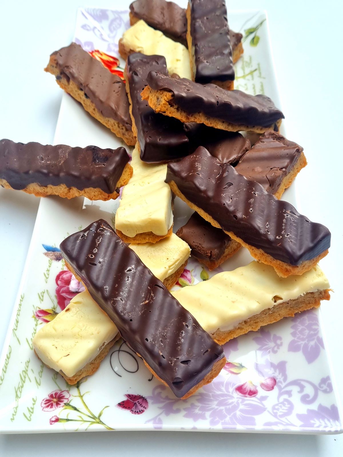 Barres cookies au chocolat et caramel