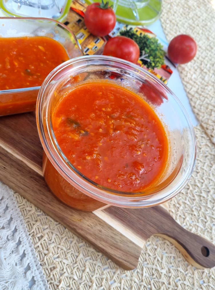 Sauce tomate basilic