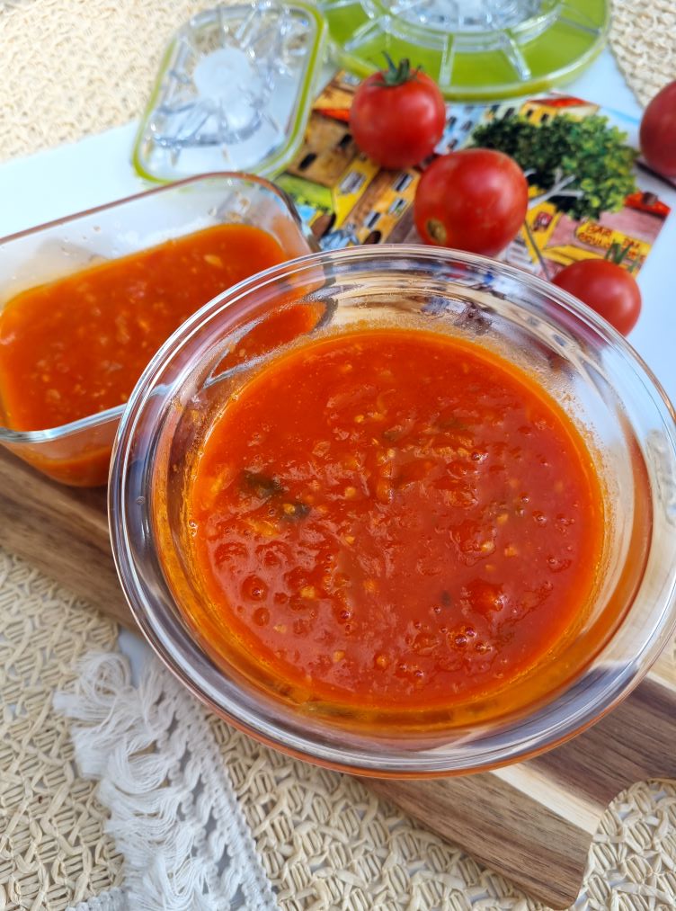 Sauce tomate maison au Companion