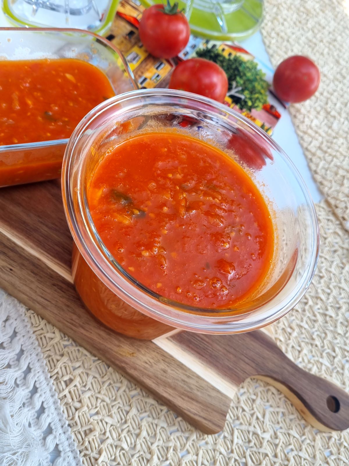 Sauce tomate basilic