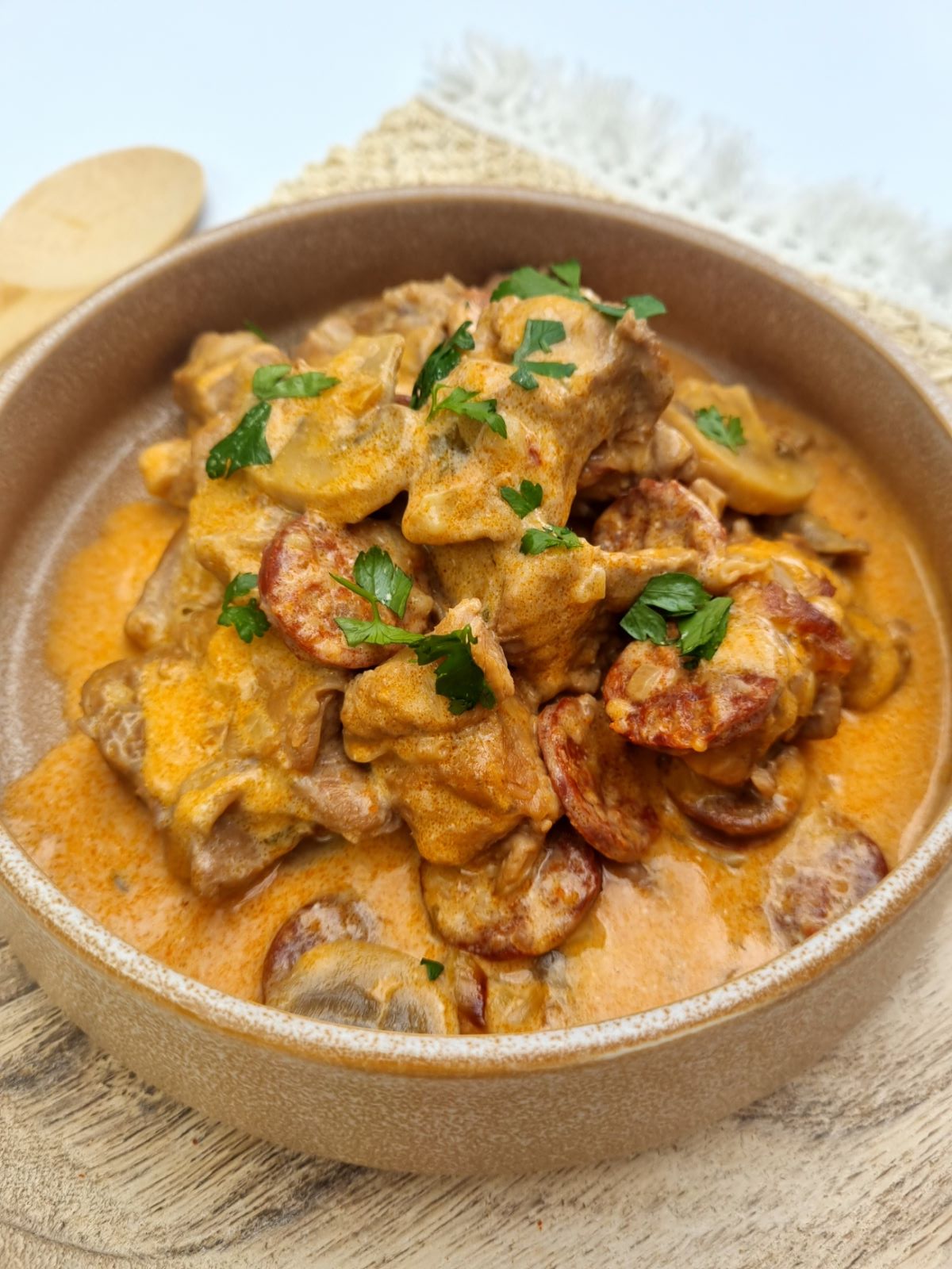 Sauté de veau au chorizo au Cookeo