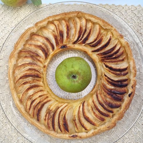 Tarte couronne aux pommes