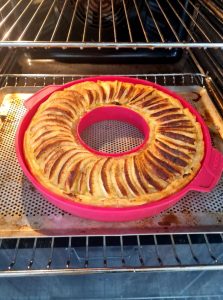 Cuisson de la tarte couronne