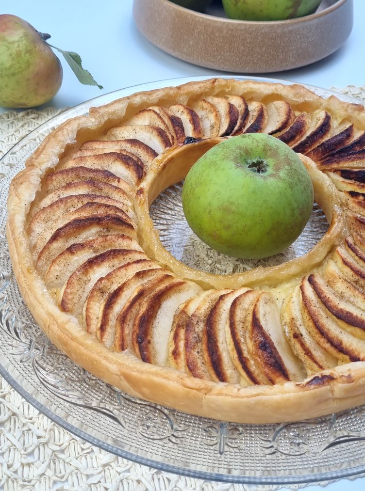 Tarte couronne aux pommes