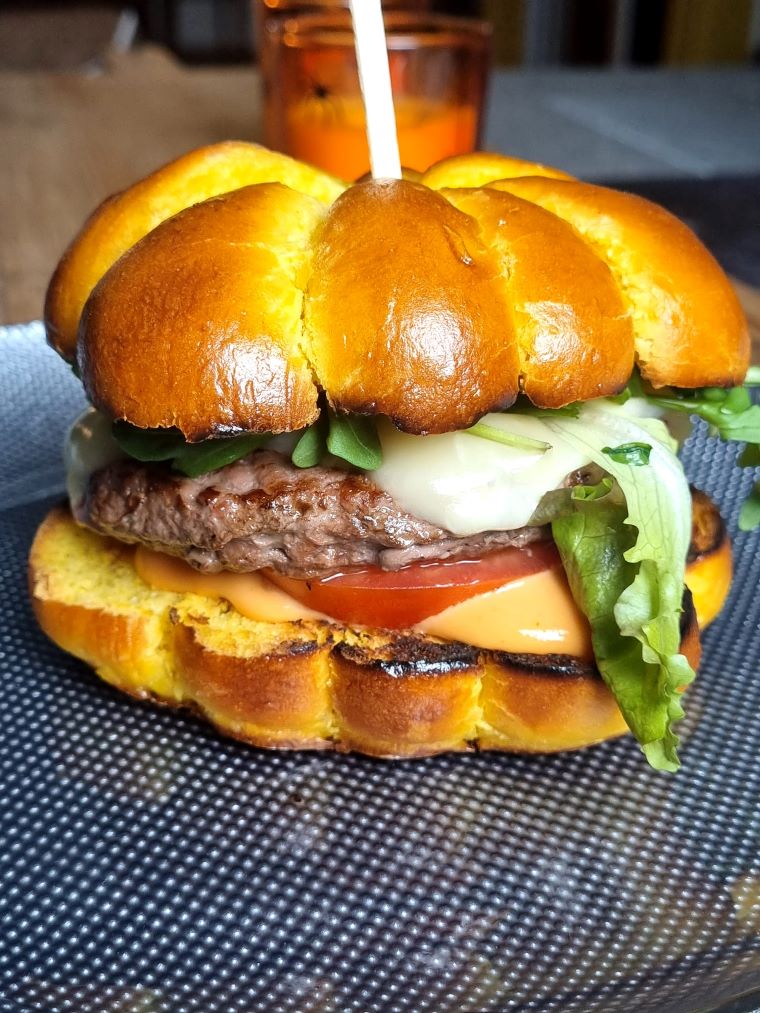 Hamburger citrouille