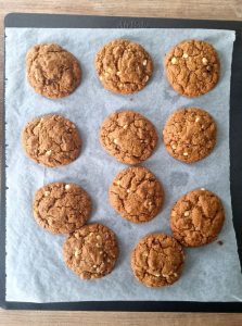 Les cookies durcissent en refroidissant