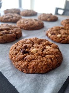 Cookies aux pépites 3 chocolats