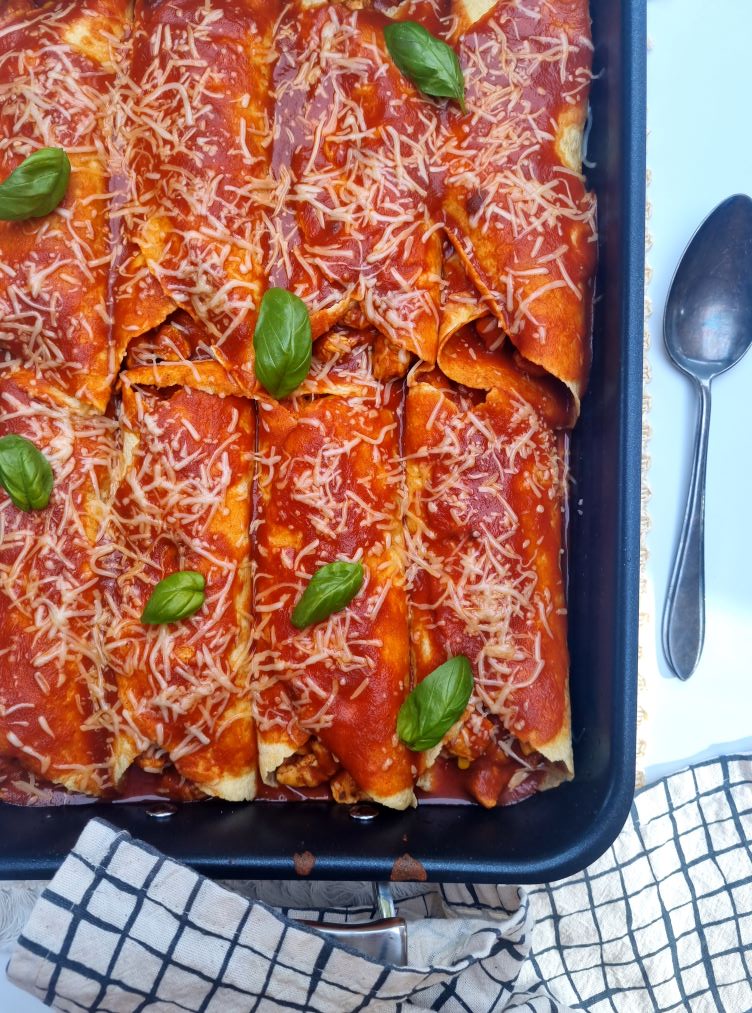 Enchiladas maison au poulet