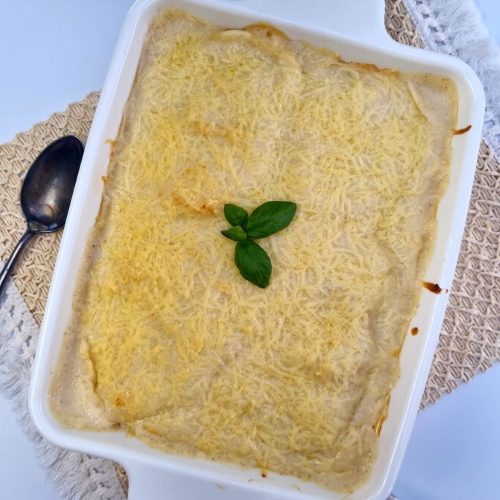 Lasagnes au saumon et poireaux avec Companion