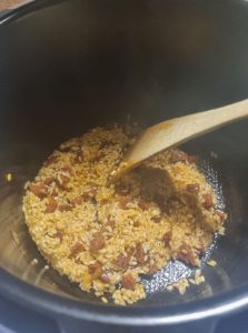 Risotto au Cookeo avec chorizo