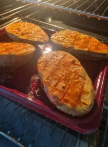 Cuire les patates douces au four