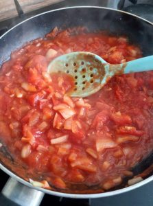 Sauce tomate oignon