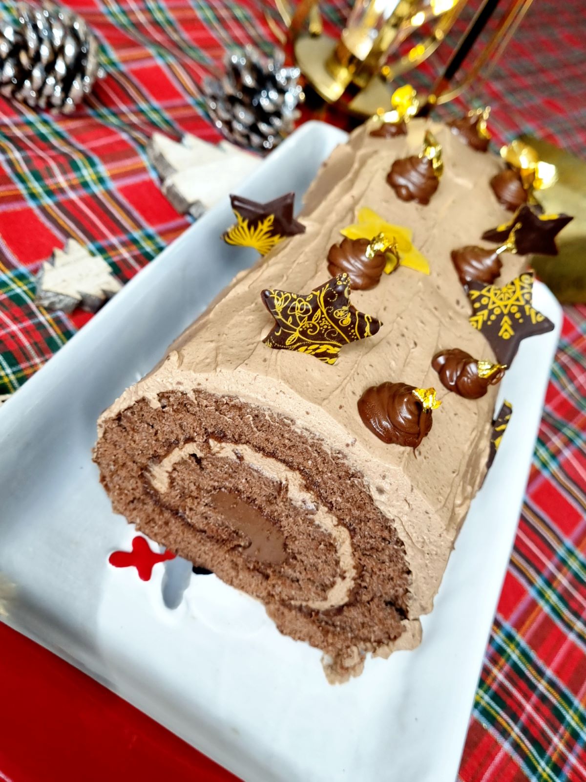 Bûche de Noël au Nutella