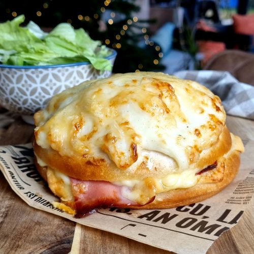 Croque-monsieur béchamel en faluche