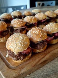 Mini hamburgers maison