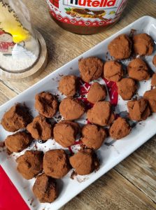 Truffes au chocolat et nutella maison