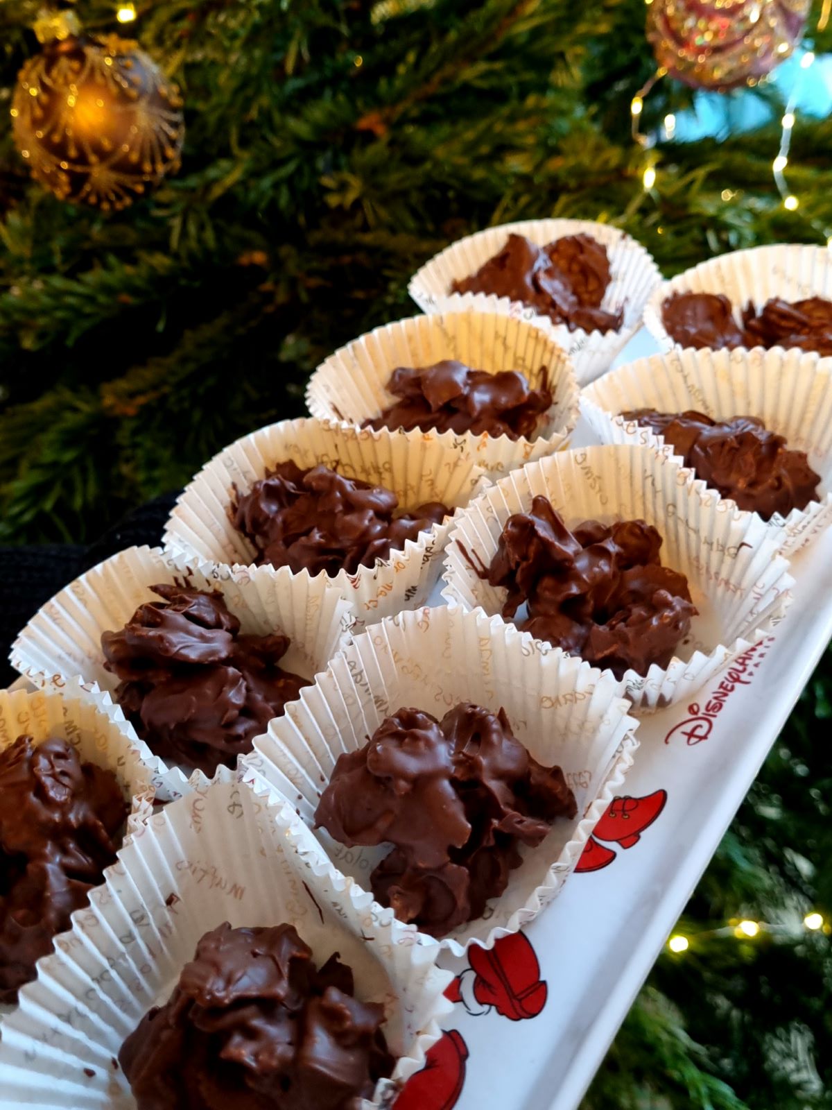 Roses des sables au Nutella et chocolat au lait