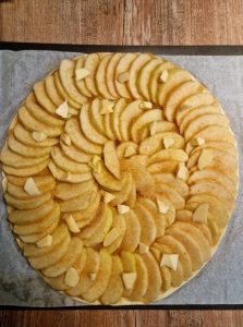 Tarte compote de pommes