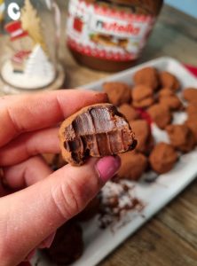 Truffes maison au nutella