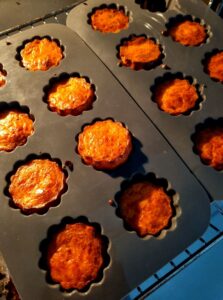 Cuisson des cannelés apéritifs