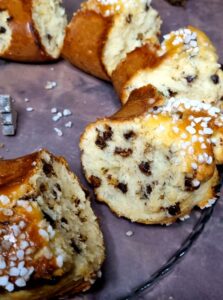 Brioche aux pépites de chocolat