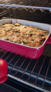 Gratin de courgette cookeo et four