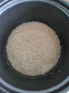 Riz japonais au rice cooker