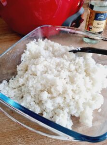 Riz japonais au rice cooker