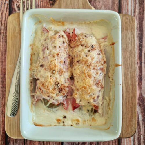 Endives au jambon gratinées