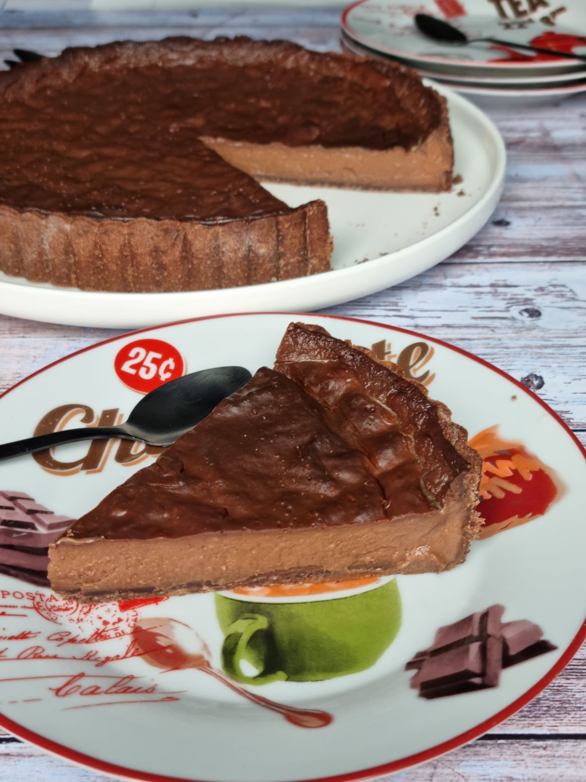 Flan au chocolat de Christophe Michalak