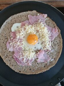 Galette bretonne jambon fromage oeuf