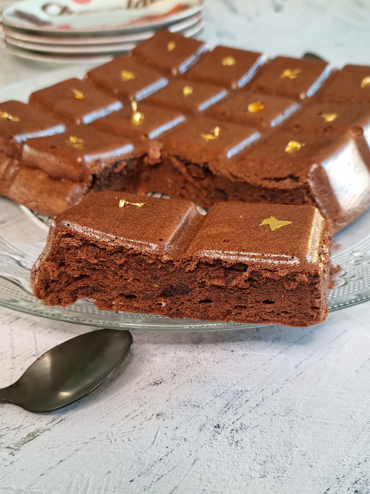 Gâteau au chocolat allégé