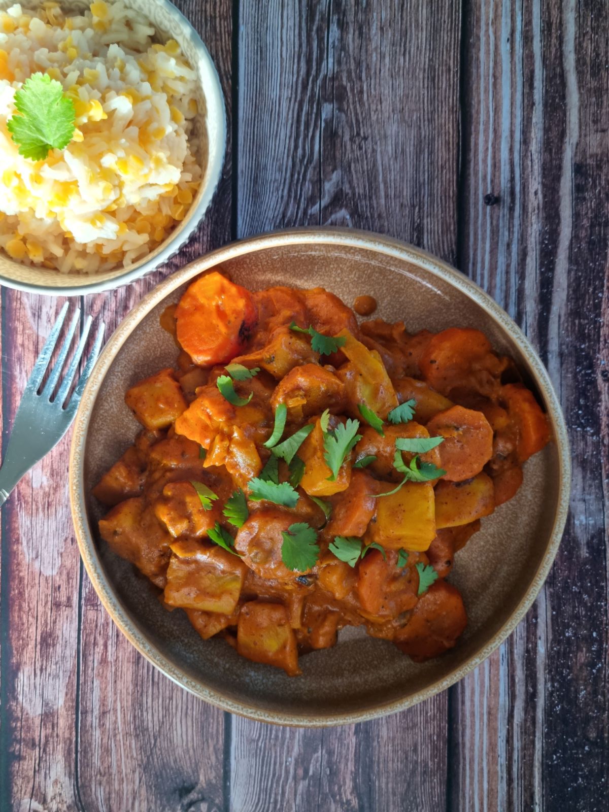 Korma de légumes végétarien